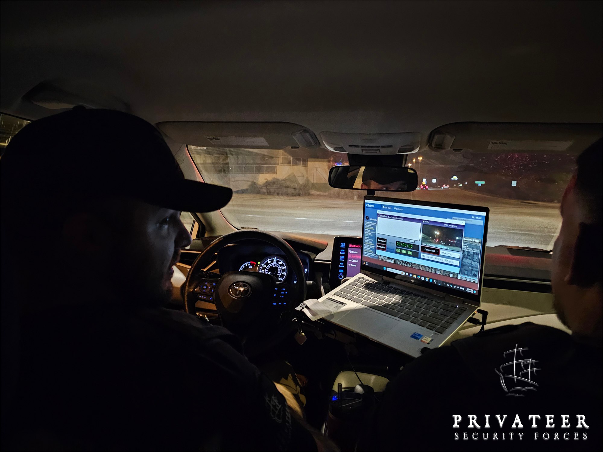 Full Sail mobile command during patrol operations