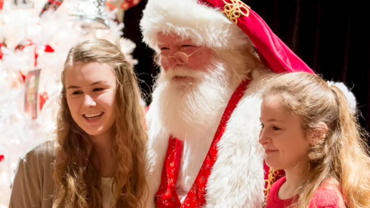 Kids Of All Ages Can Score A Santa Selfie