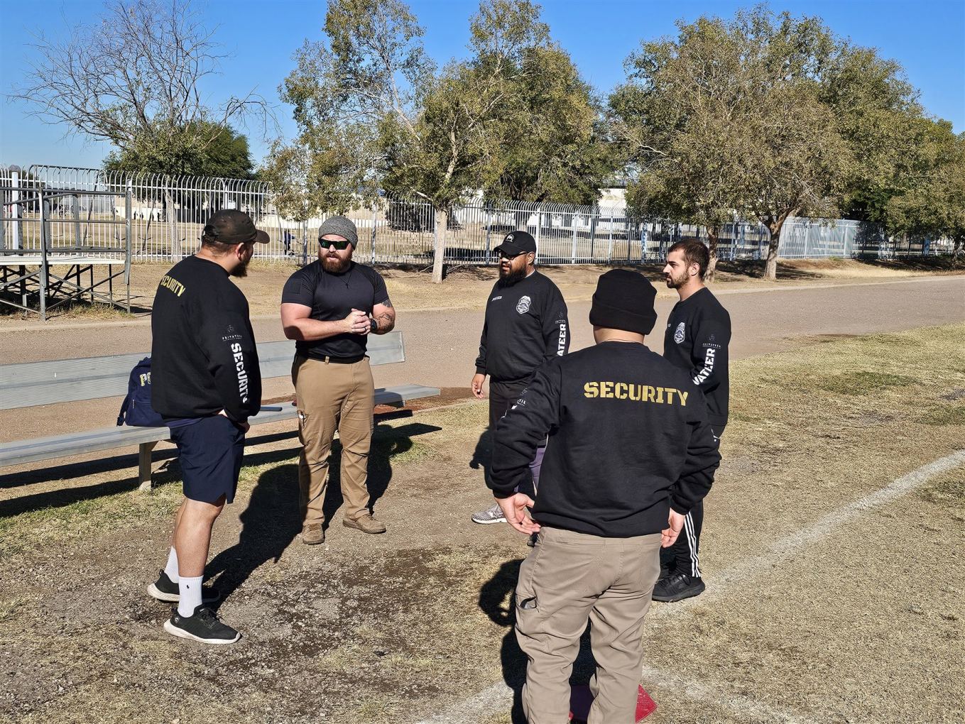 Privateer operatives gather for field training